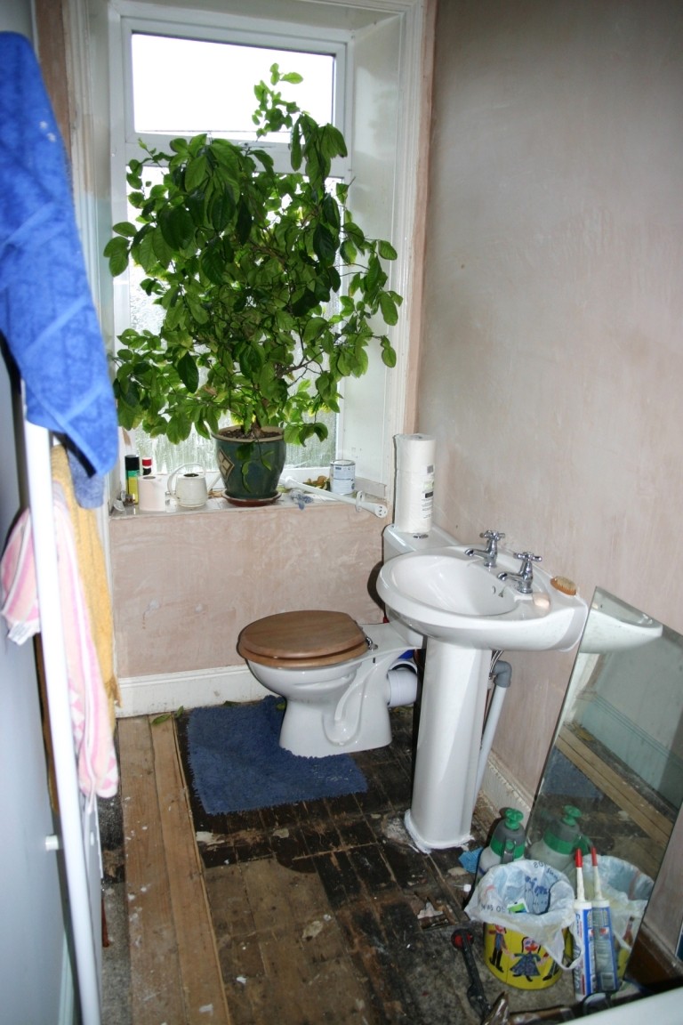 Towel Rail, Toilet And Sink, And Not Much Else!